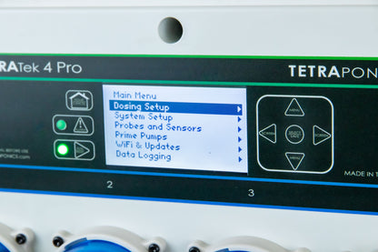 FLORATek 4 Pro - Menu