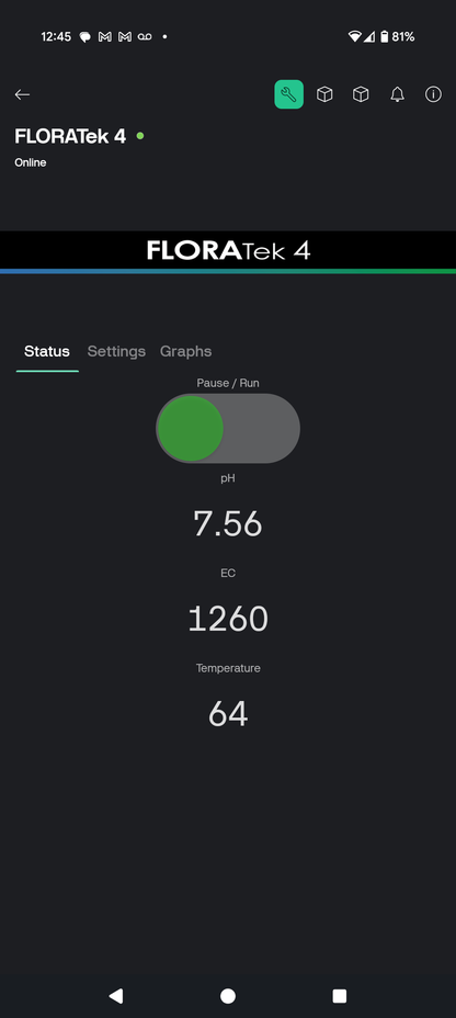 FLORATek Connect App